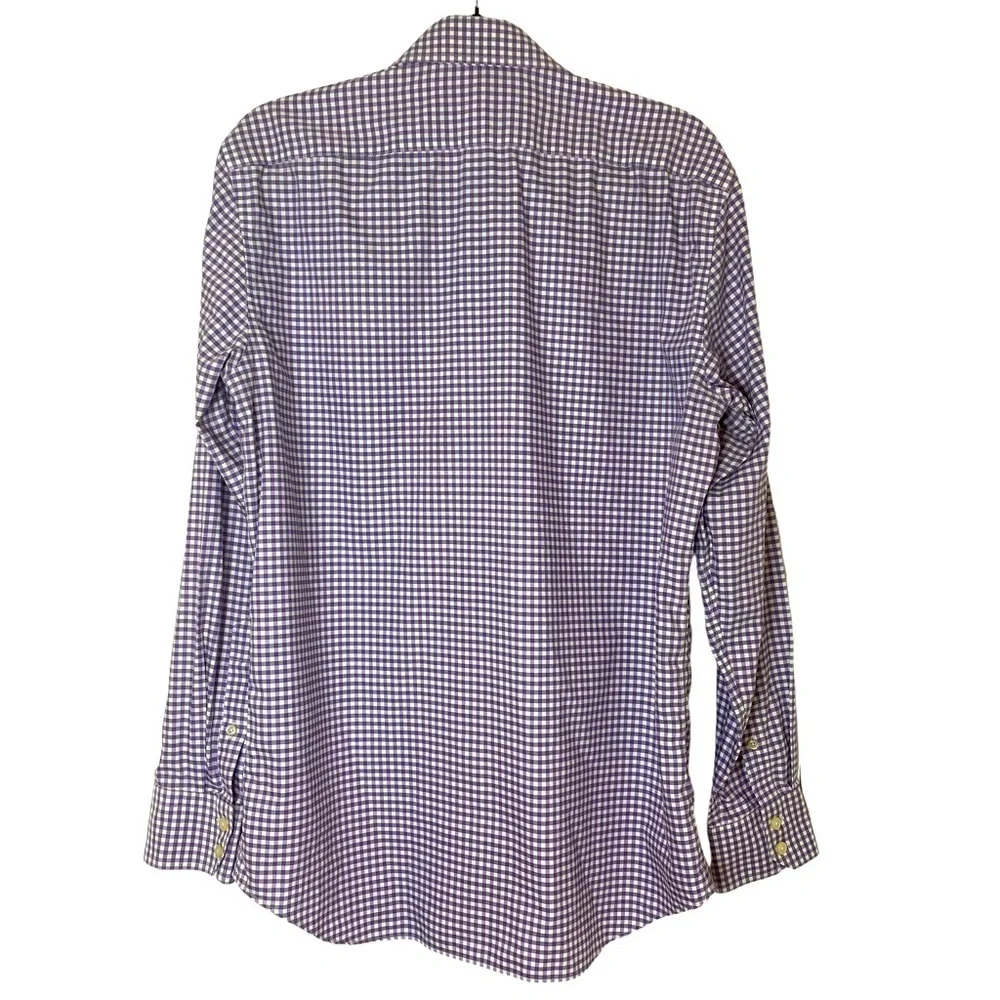 Banana Republic Slim‎ Fit Mens Plaid Button Down Shirt